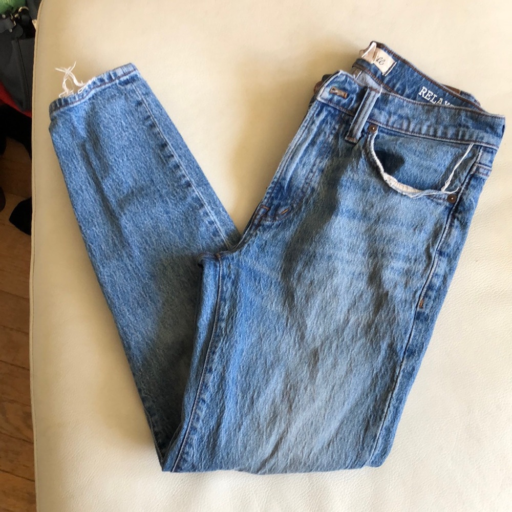 Madewell Men’s relaxed taper denim jeans